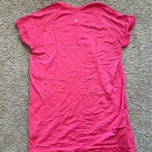 Lululemon Swiftly Short Sleeve Top in Lipgloss